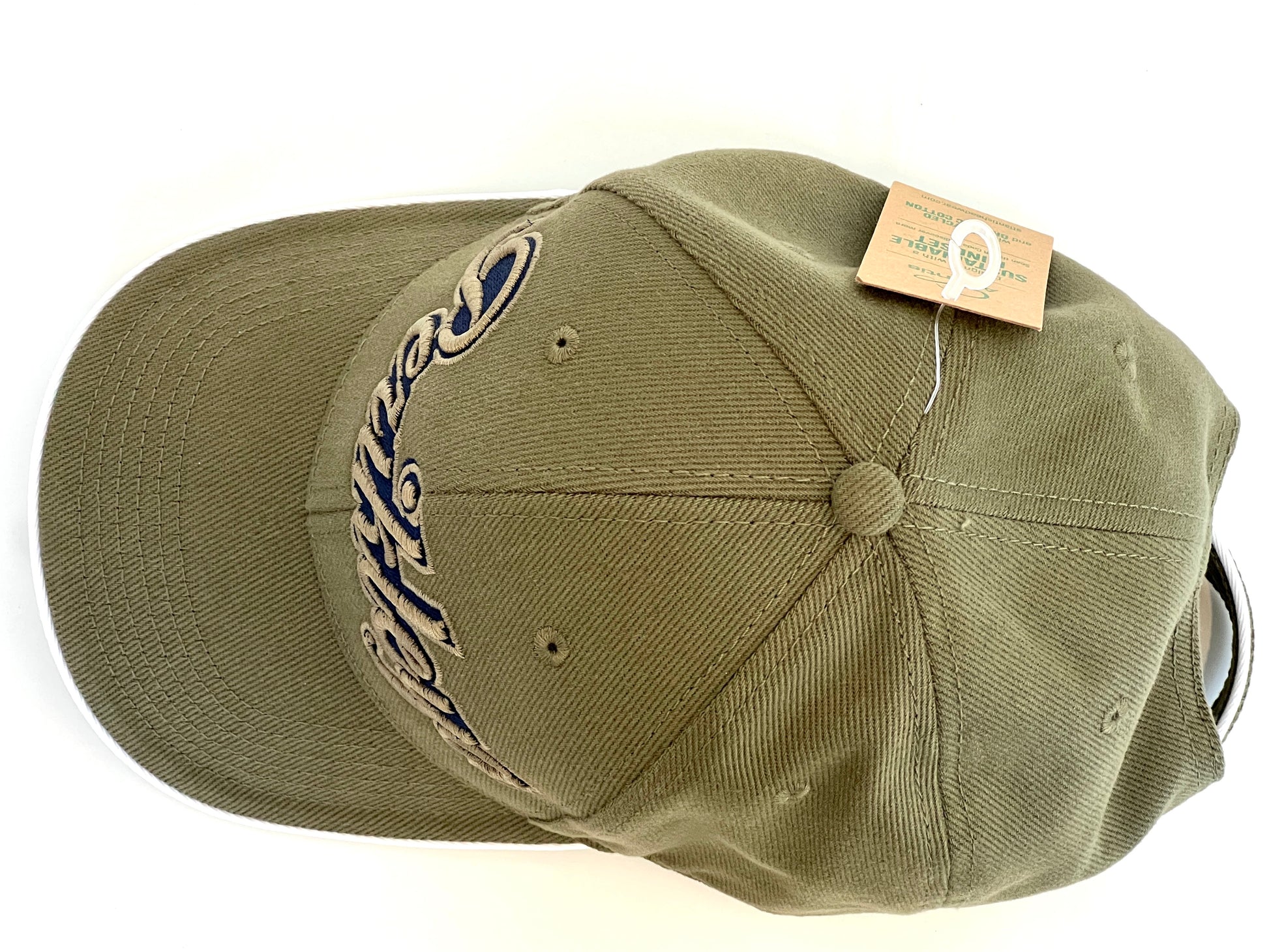 BERRETTO VERDE CON LOGO